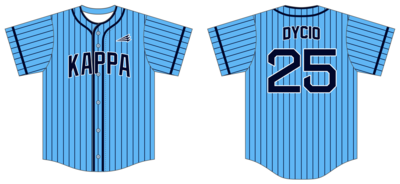 DePauw Kappa Kappa Gamma Custom NanoDri Baseball Jersey #J7b