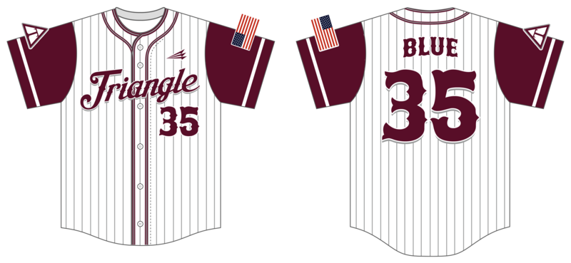 Triangle Frat Custom NanoDri Baseball Jersey #J4e