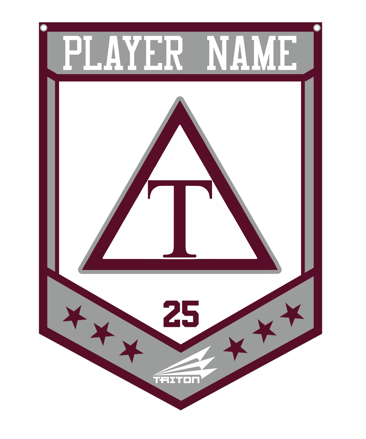 Triangle Frat Custom Banner #CB1