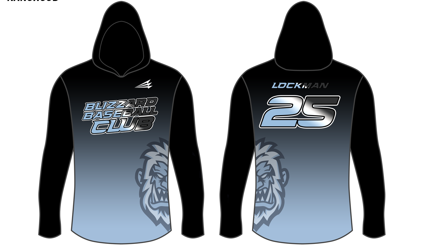 Blizzard Baseball Club Custom NanoZip #NZ3