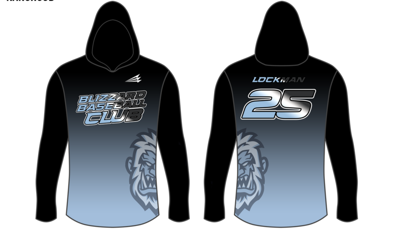 Blizzard Baseball Club Custom NanoZip #NZ3