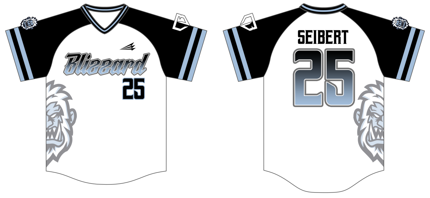 Blizzard Baseball Club Custom HexaFlex Baseball Jersey #J7