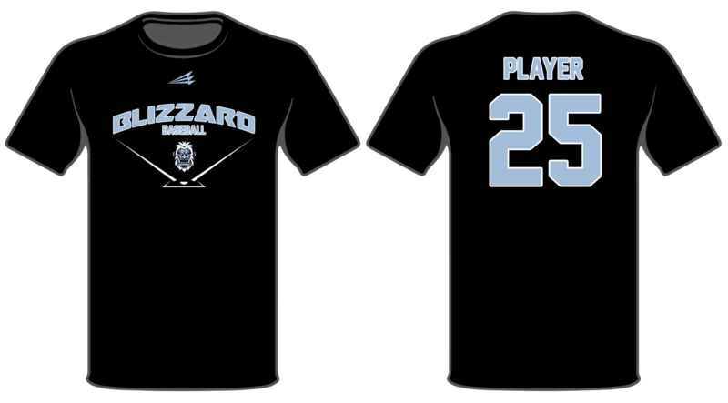 Blizzard Baseball Club Custom HyperTee #HT1