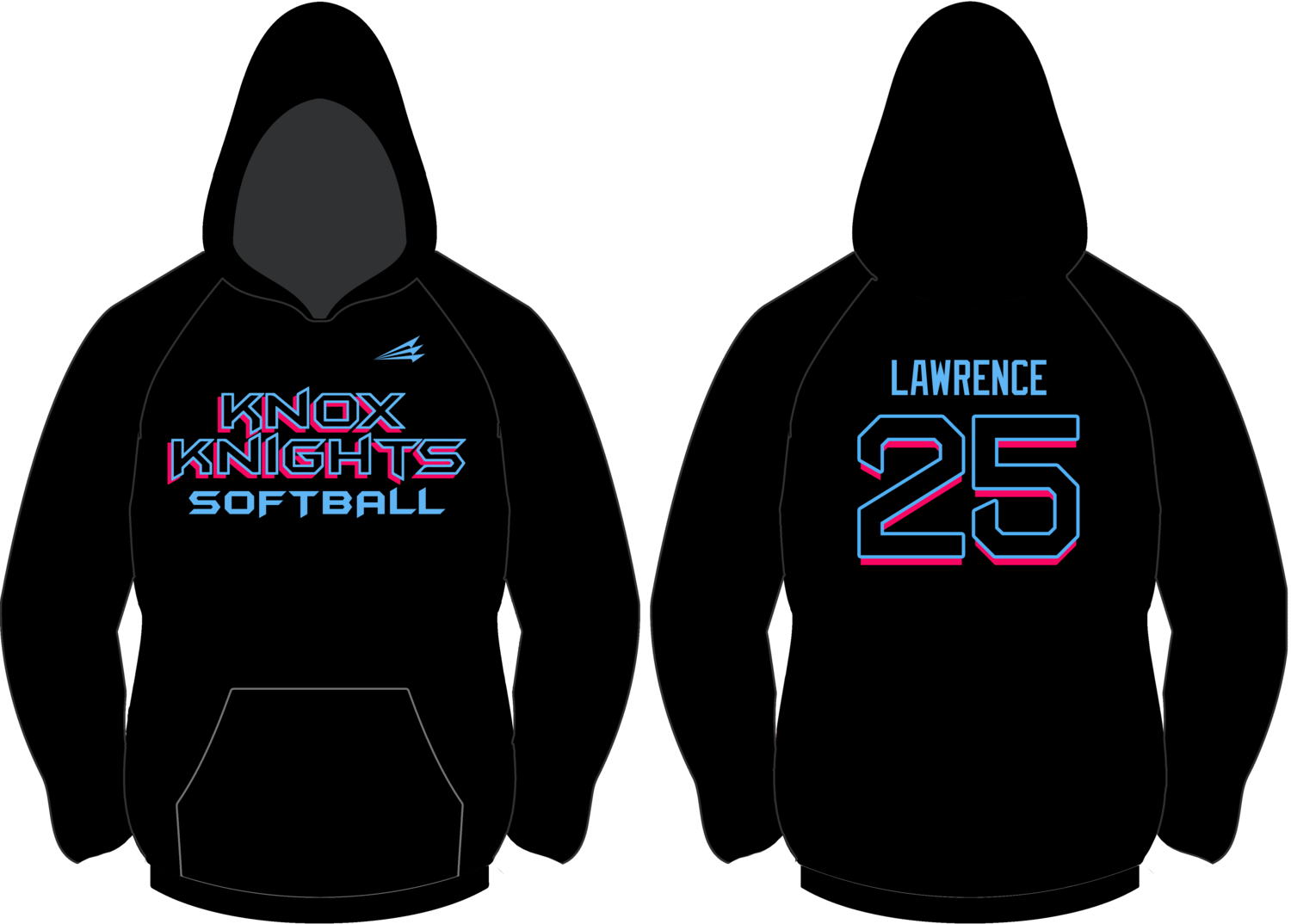 Knox Knights Custom Vulcan Hoodie #VH1
