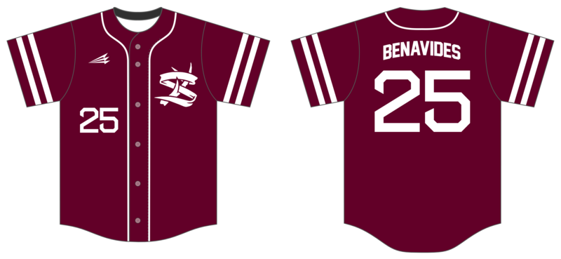 Deer Park Spikes Custom HexaFlex Baseball Jersey #J1B