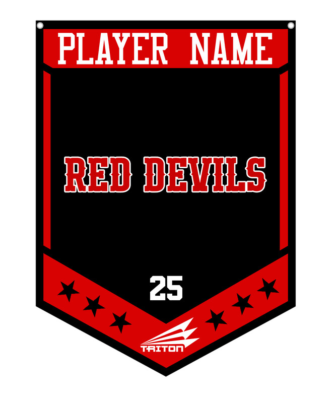 Peninsula Red Devils Custom Banner #CBX