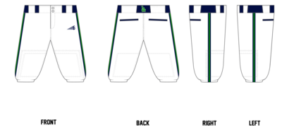 LA Anglers Stacheman Elite Custom Long Baseball Pants #BP4