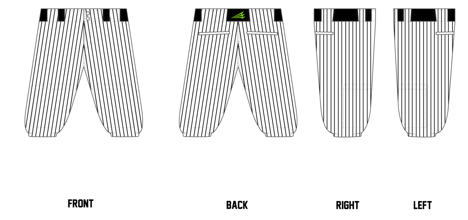 Mid Michigan Renegades Custom Knicker Baseball Pant #BP1B