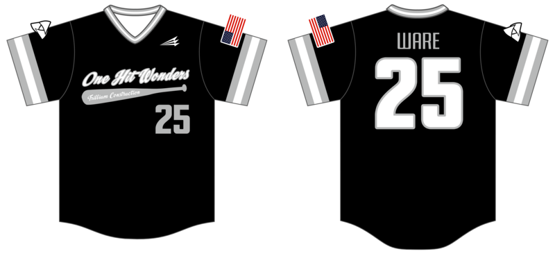 One Hit Wonders Custom HexaFlex Baseball Jersey #J2