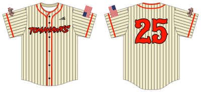 Tomahawks (Ozment) Custom Hexaflex Baseball Jersey #J1C