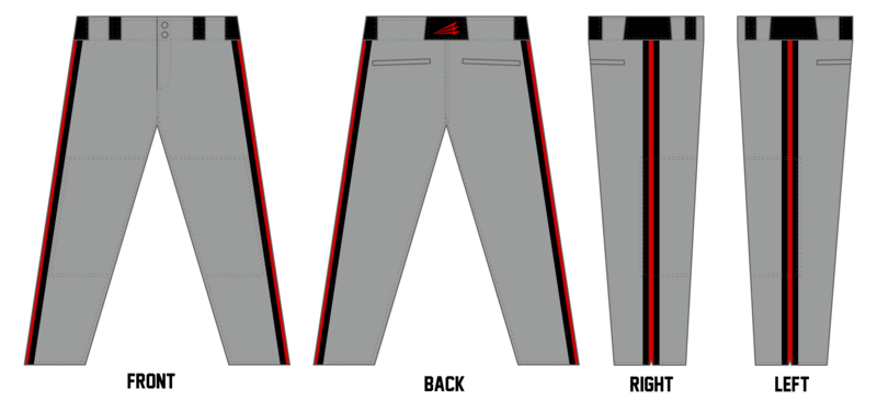 Cobras Custom Relaxed Baseball Pant #BP1B