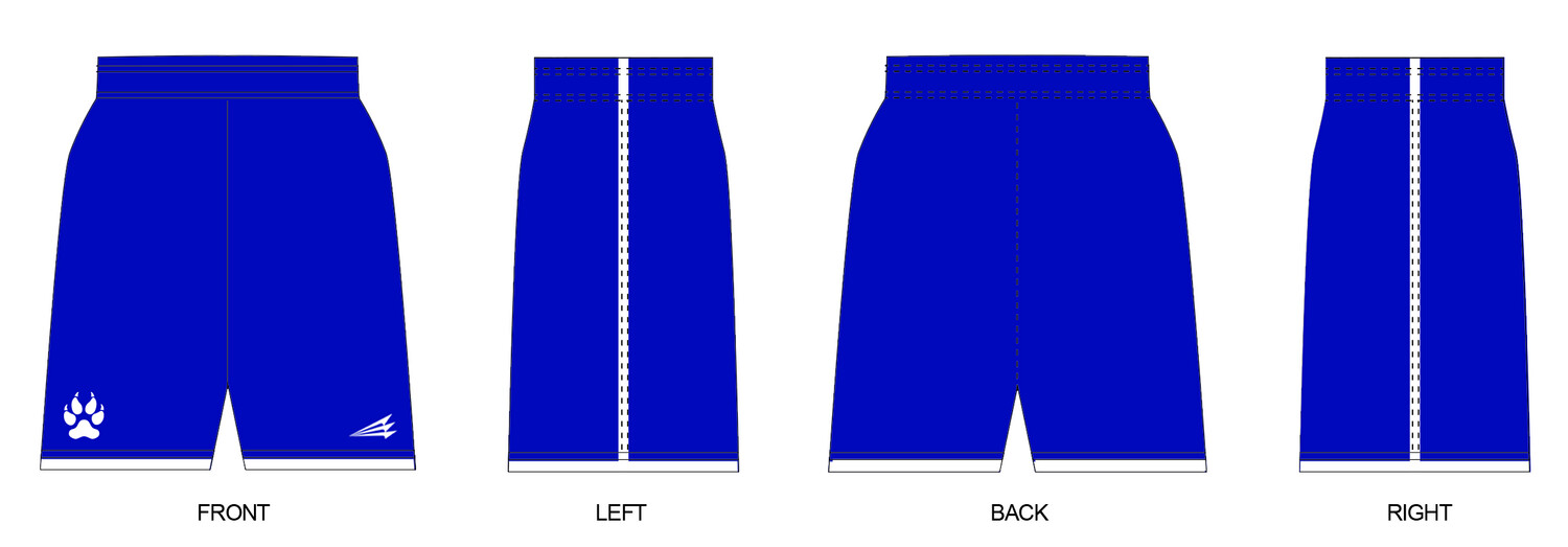 Westfield Wolverines Custom Men's Soccer Shorts #RV1