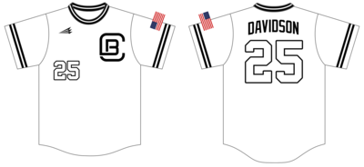 Clermont Baseball Custom HexaFlex Jersey #J5b