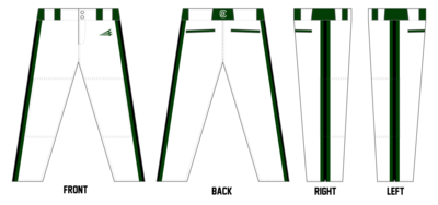 Clermont Baseball Custom Relaxed Baseball Pant #BP3b