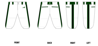 Clermont Baseball Custom Relaxed Baseball Pant #BP3c