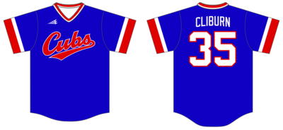 Oxford Cubs Custom NanoDri Baseball Jersey #J1