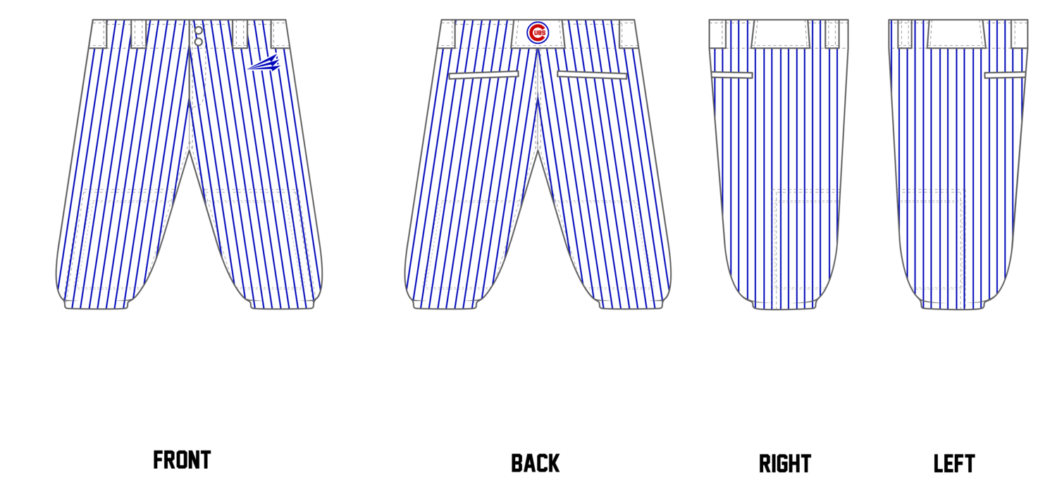 Oxford Cubs Custom Knicker Baseball Pant #BP3