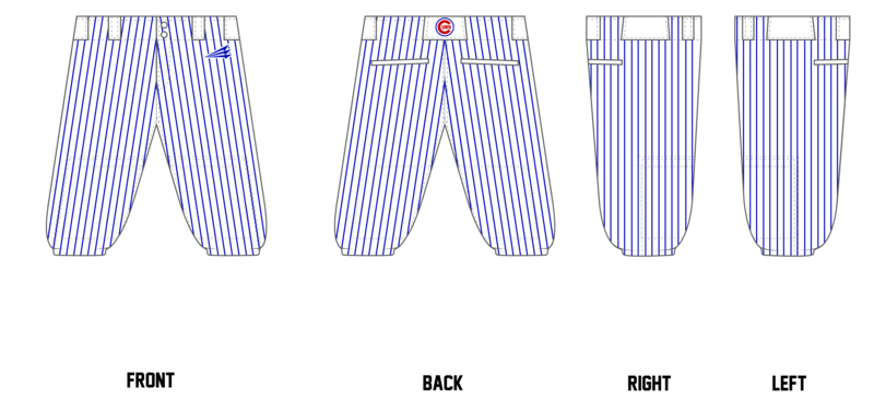 Oxford Cubs Custom Knicker Baseball Pant #BP3