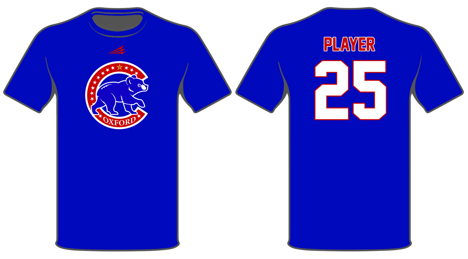 Oxford Cubs Custom HyperTee #HT1B