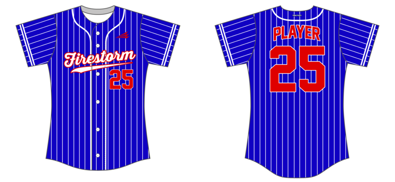 Firestorm Custom HexaFlex Softball Jersey #J6