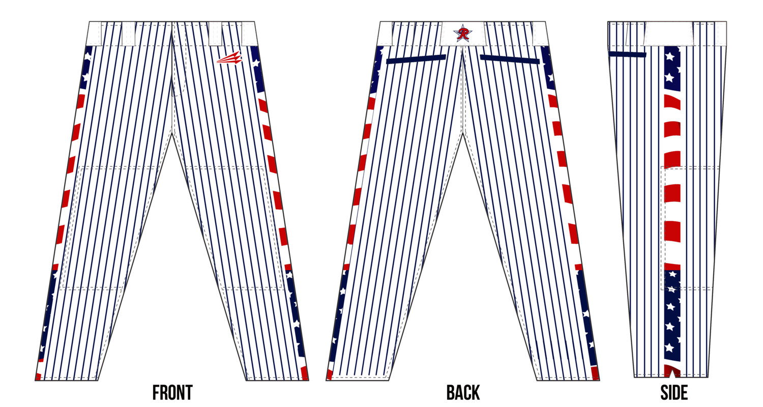 Texas Reign Custom Relaxed Baseball Pant #BP4