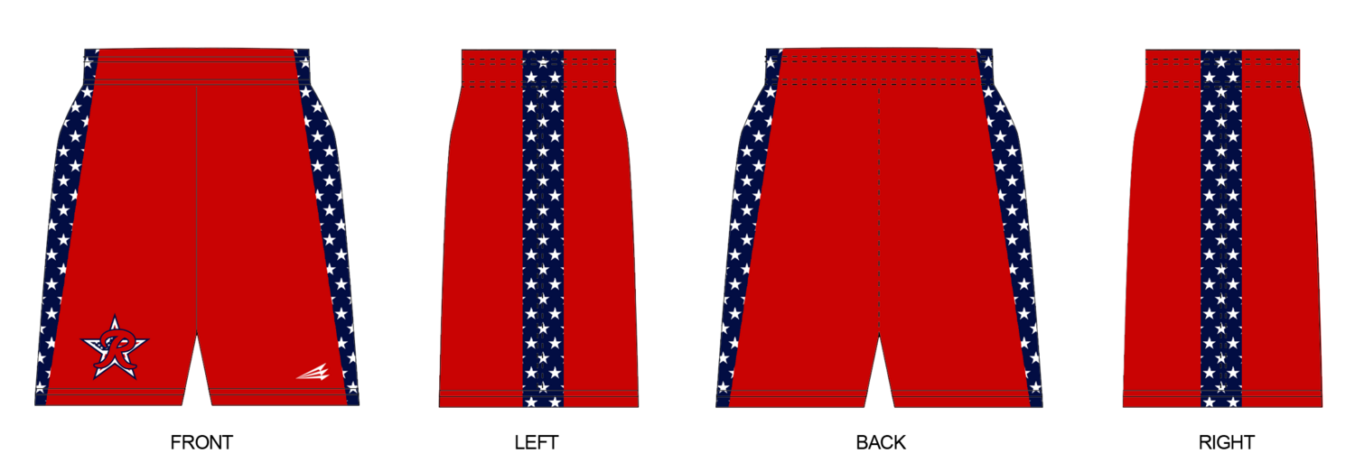 Texas Reign Custom Revolution Pocket Shorts #RV1