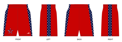 Texas Reign Custom Revolution Pocket Shorts #RV1