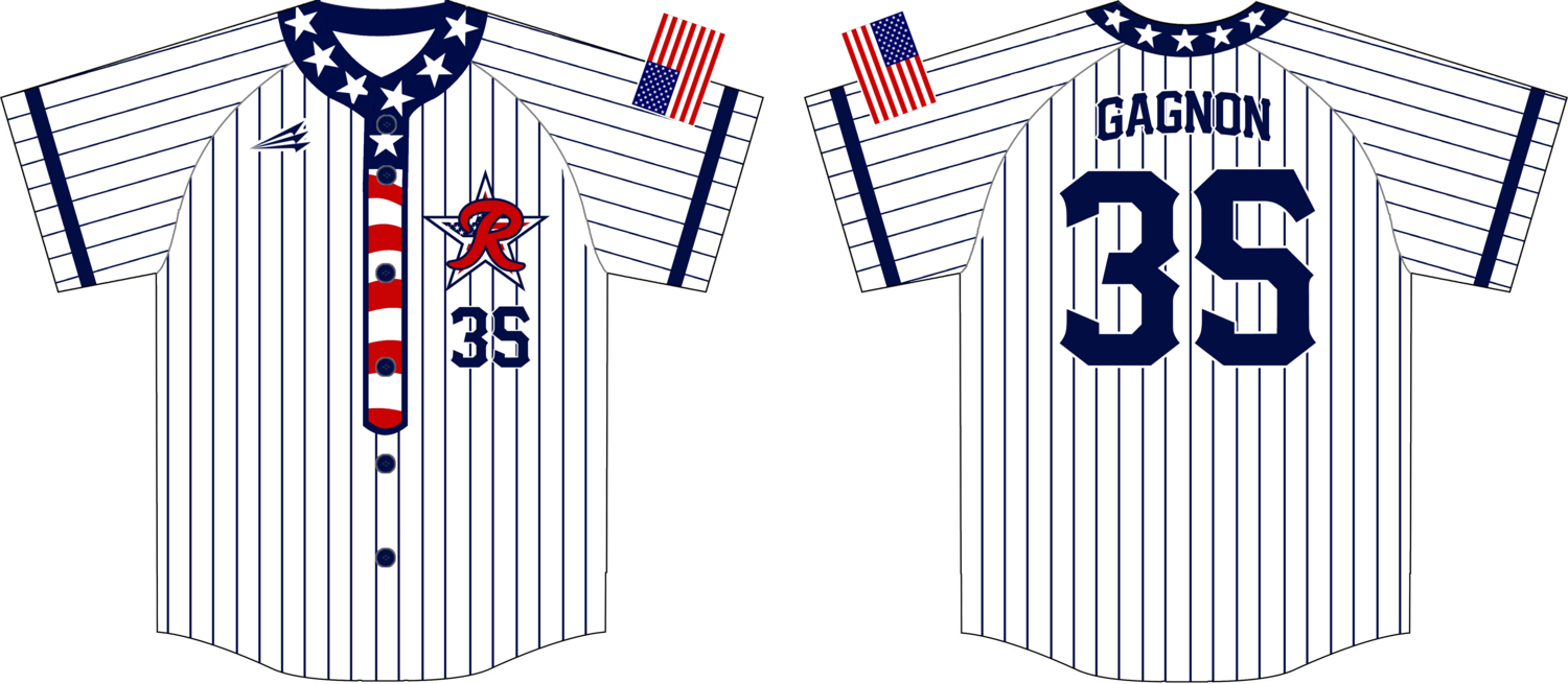 Texas Reign Custom HexaFlex Baseball Jersey #J4