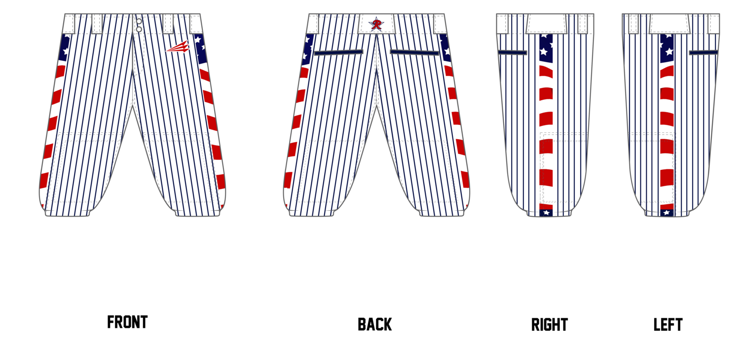 Texas Reign Custom Knicker Baseball Pant #BP4K