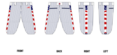 Texas Reign Custom Knicker Baseball Pant #BP4K