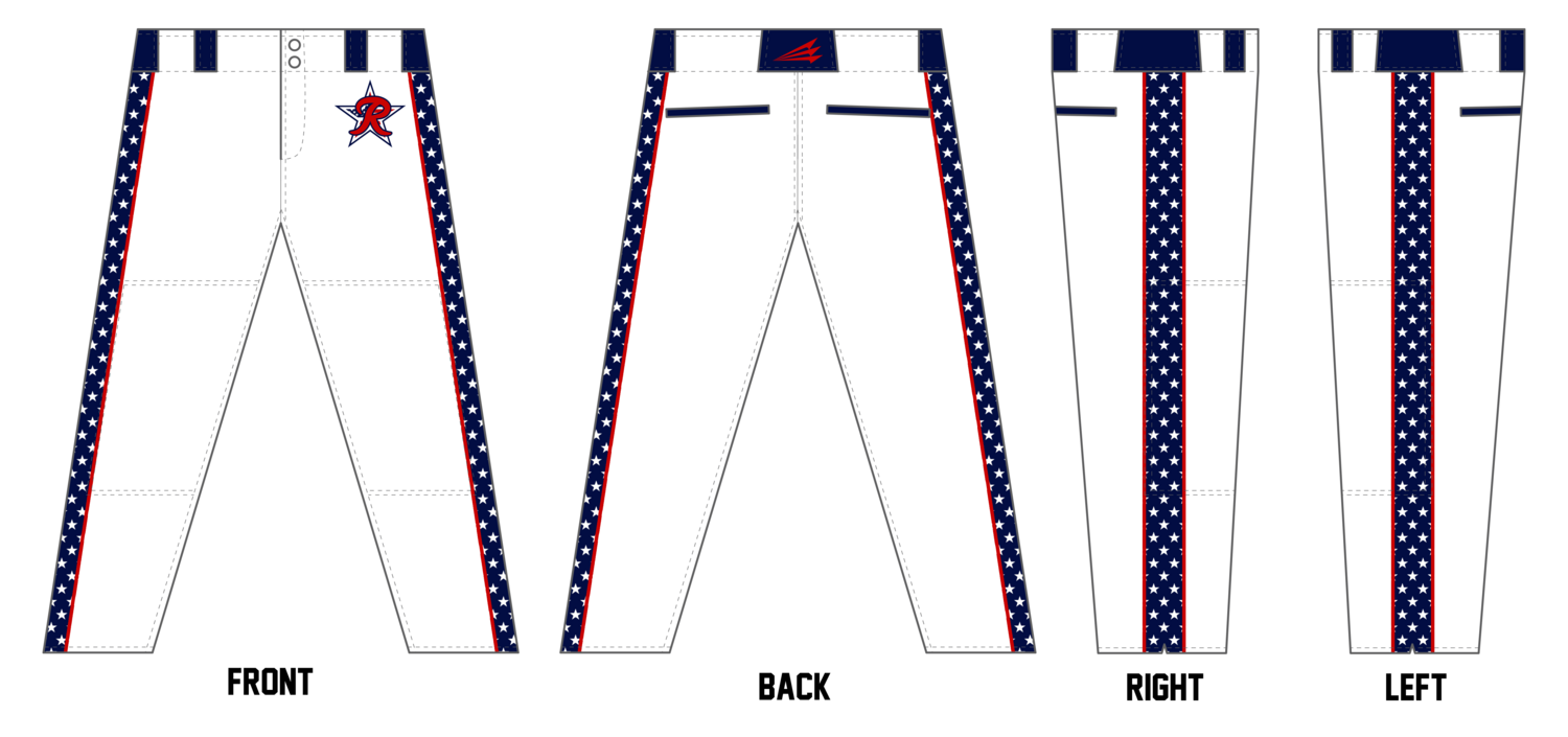 Texas Reign Custom Relaxed Baseball Pant #BP1B