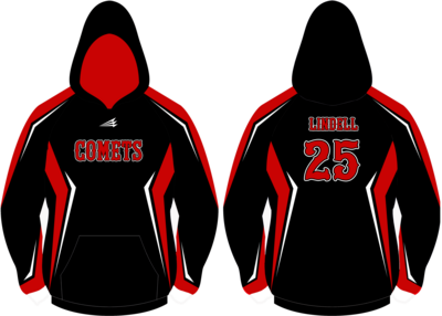 Comets Softball 9U Custom Vulcan Hoodie #VH2