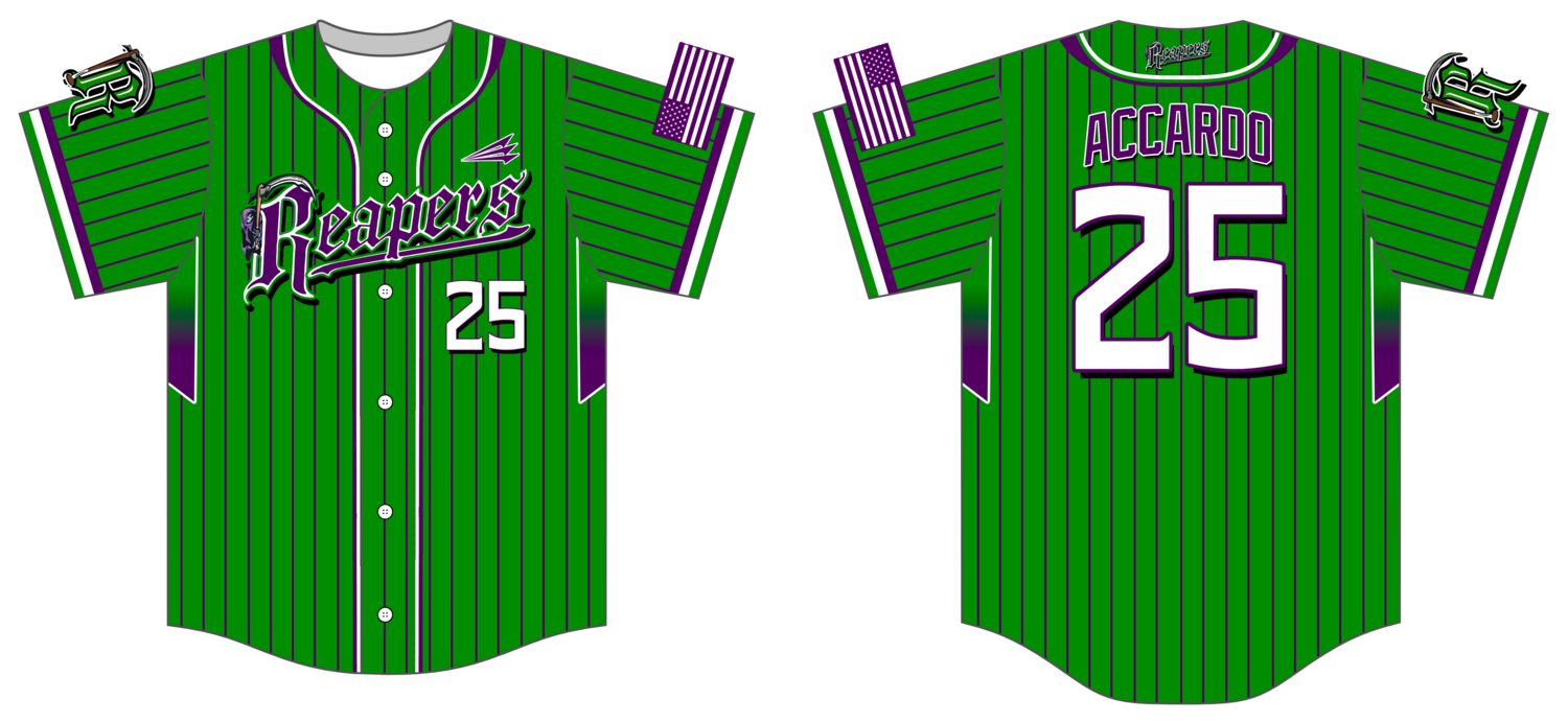 Reapers Custom NanoDri Baseball Jersey #J12C