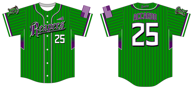 Reapers Custom NanoDri Baseball Jersey #J12C