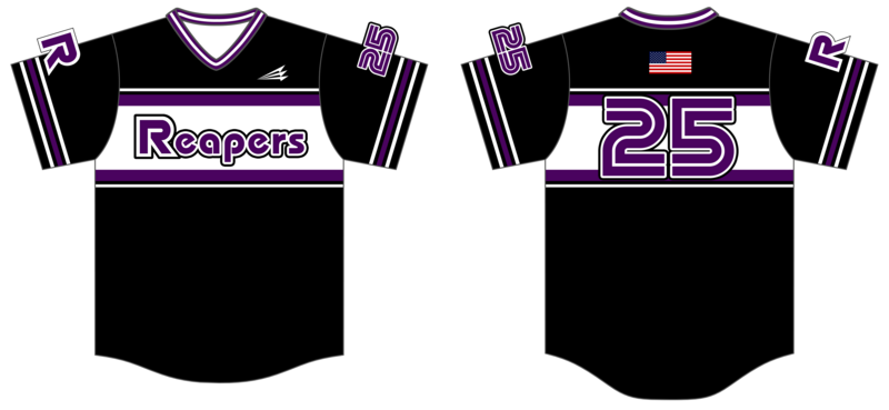 Reapers Custom NanoDri Baseball Jersey #J13B