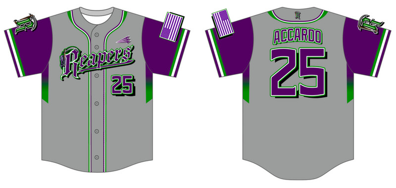 Reapers Custom NanoDri Baseball Jersey #J14C