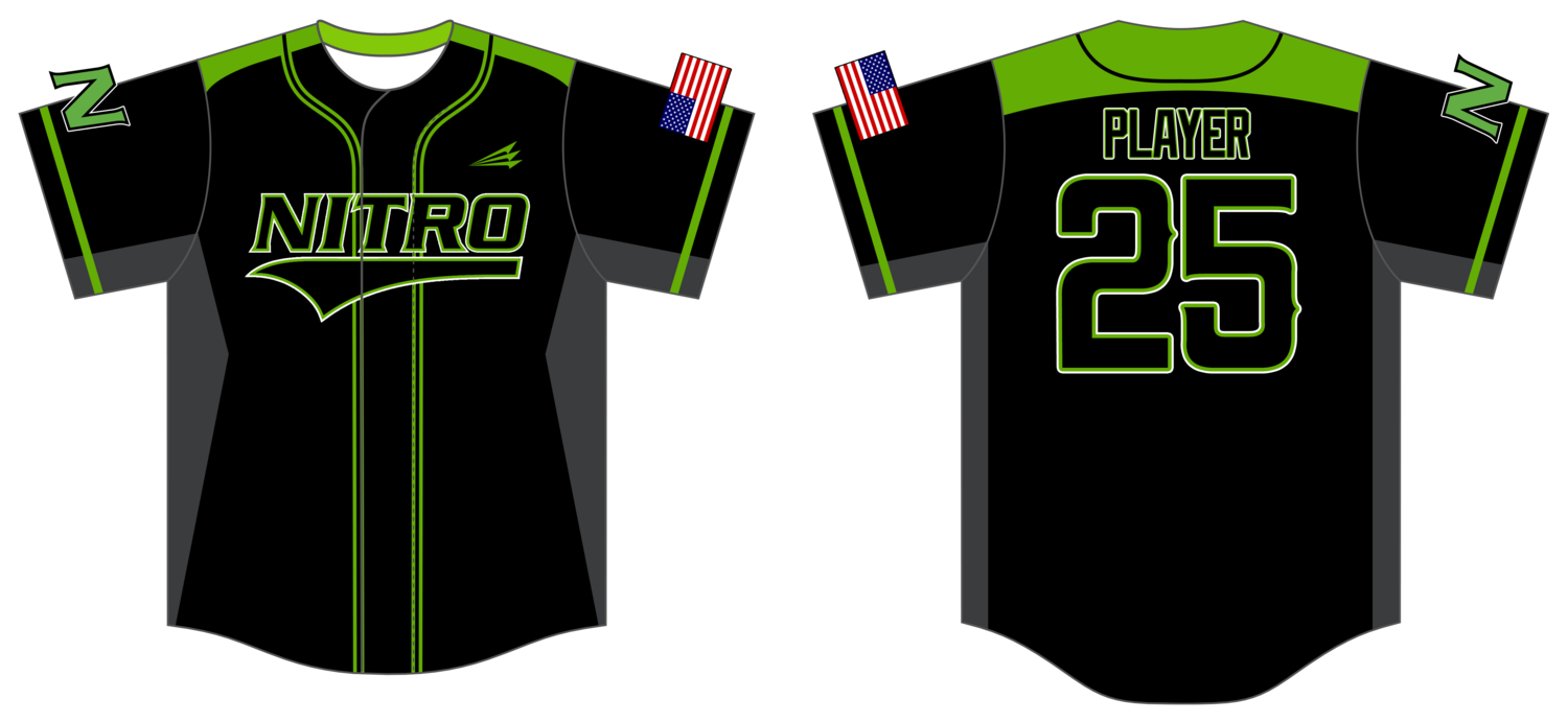 North Iredell Nitro Custom NanoDri Baseball Jersey #J2D