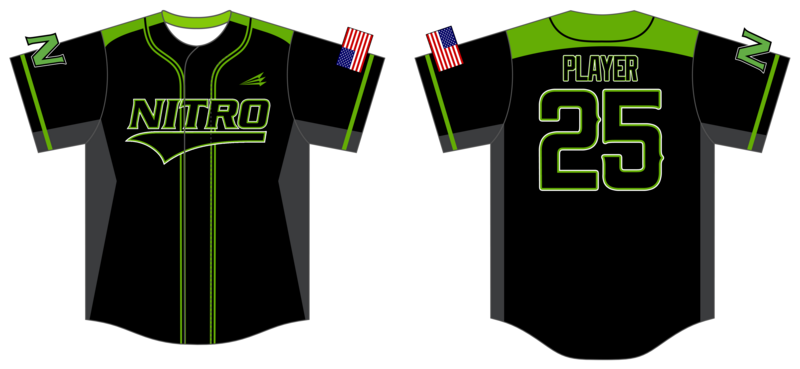 North Iredell Nitro Custom NanoDri Baseball Jersey #J2D