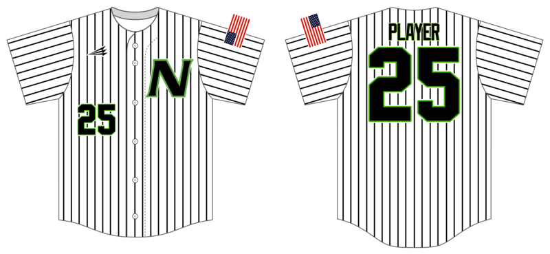 North Iredell Nitro Custom NanoDri Baseball Jersey #J1C