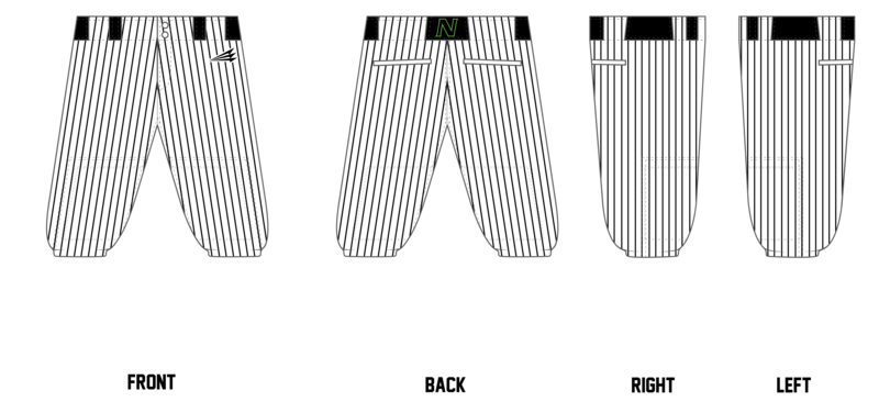 North Iredell Nitro Custom Knicker Baseball Pant #BP1B
