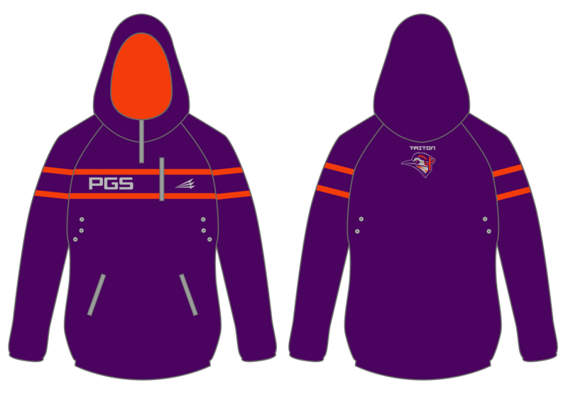 Post Grad Sports Custom Gladiator Hoodie #GH2C