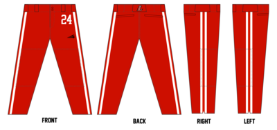 Line Drive Custom Long Baseball Pant #BP3C