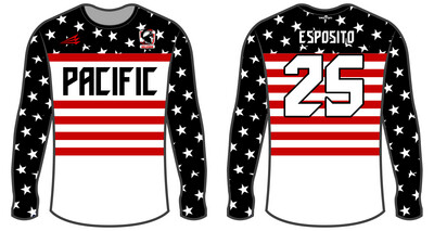 Pacific Baptist School Long Sleeve HyperTee Shooter Shirt #ST1