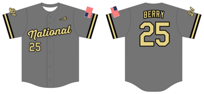 D1 National Custom NanoDri Baseball Jersey #J3d