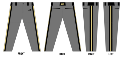 D1 National Custom Long Relaxed Baseball Pant #BP3e
