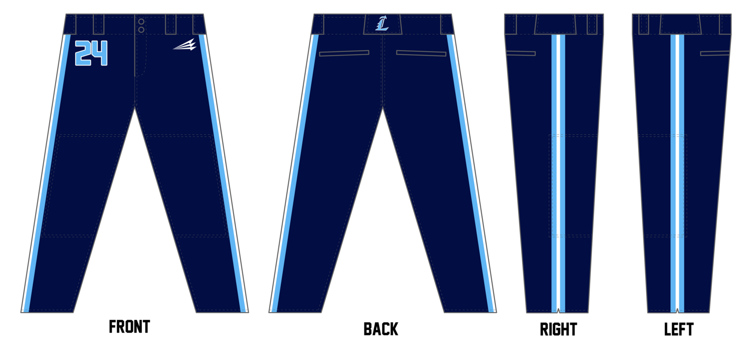 Line Drive Custom Long Baseball Pant #BP17B