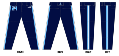 Line Drive Custom Long Baseball Pant #BP17B