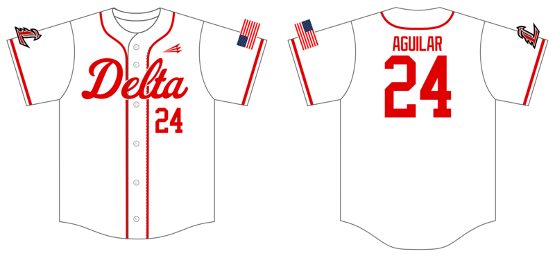 Line Drive Custom HexaFlex Baseball Jersey #J11