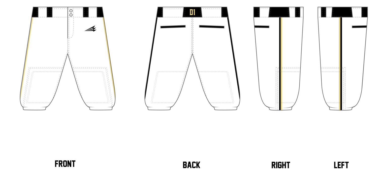 D1 National Custom Knicker Baseball Pant #BP2a