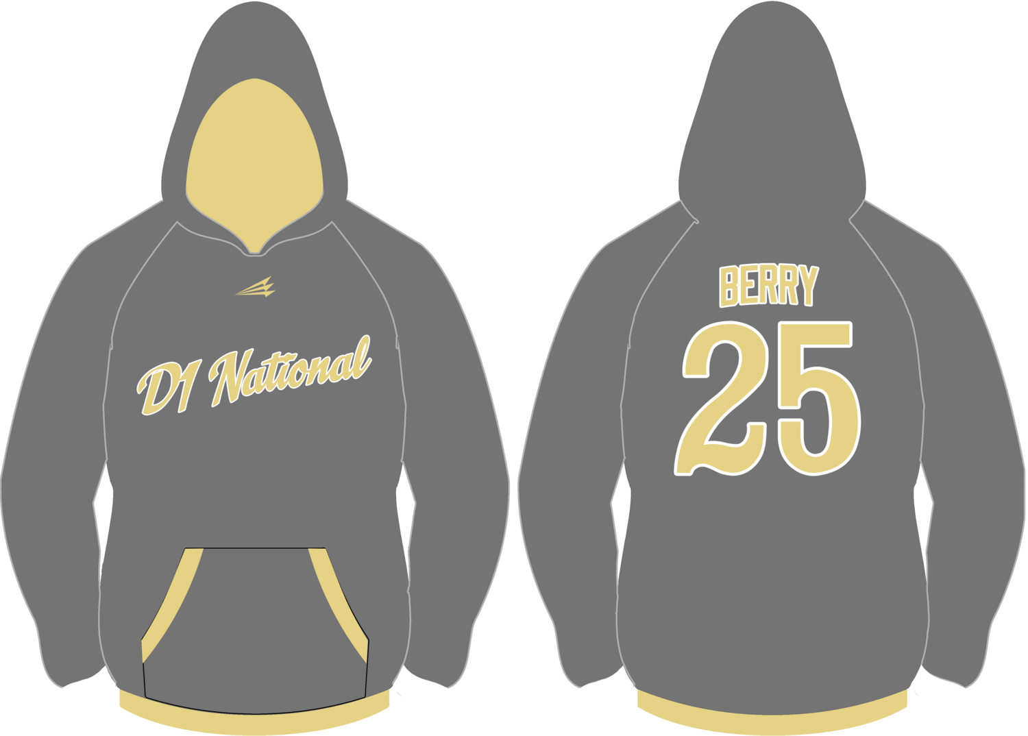 D1 National Custom Vulcan Hoodie #VH4